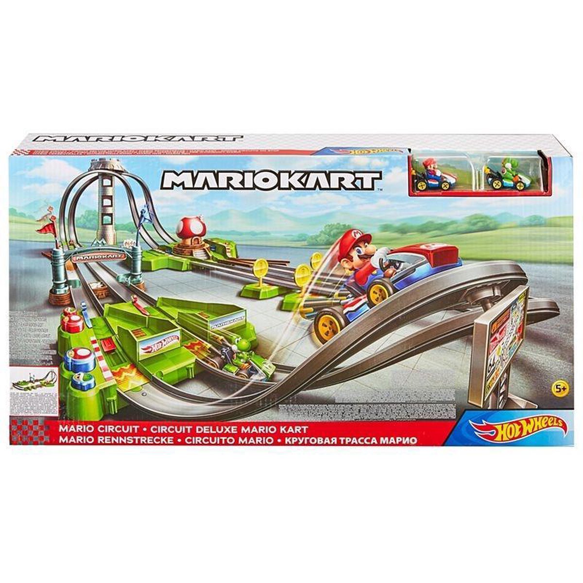 Hot Wheels Mario Kart Mario Circuit Trackset Speelset