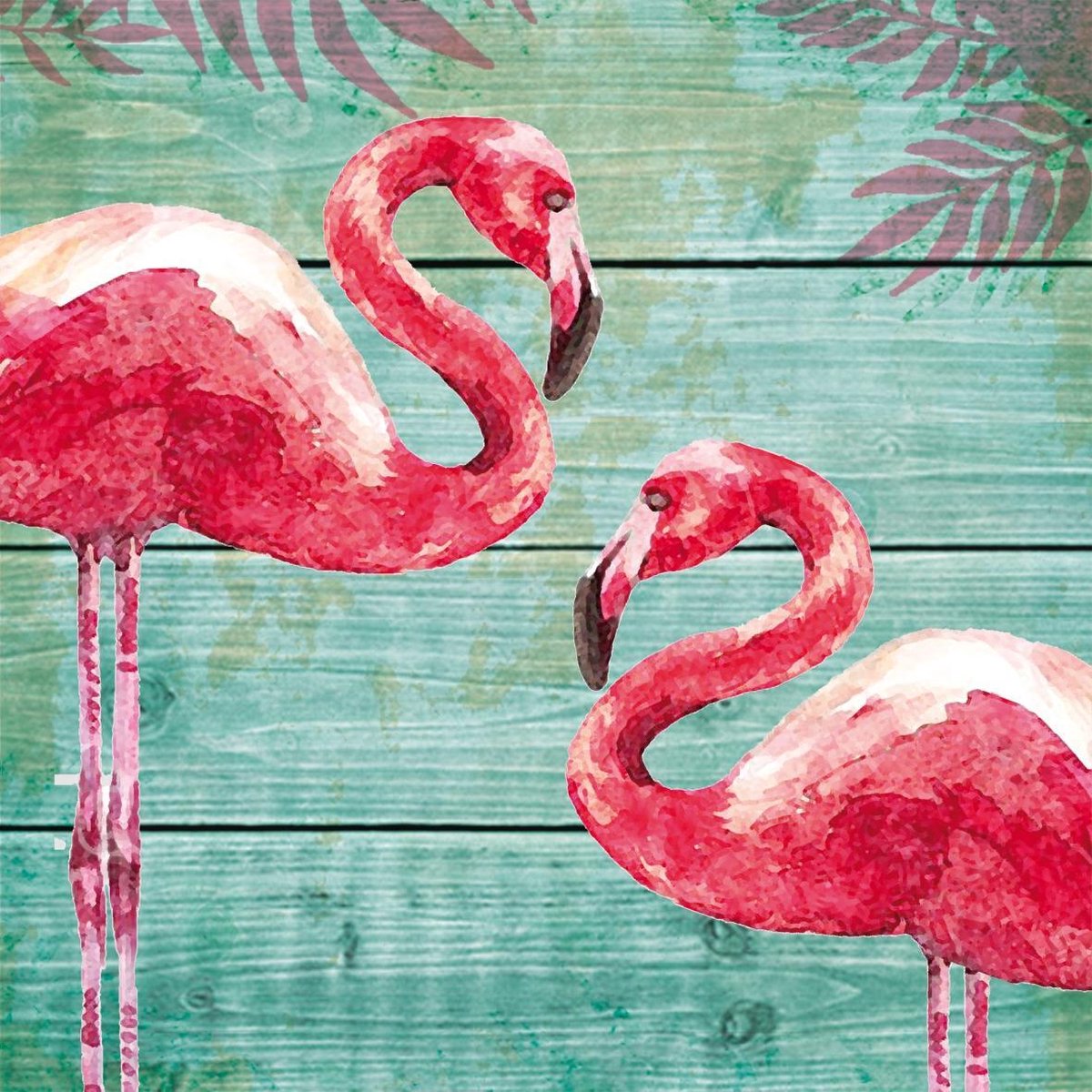 PPD - servetten - 33 x 33 - lunchservetten - Summer Flamingos