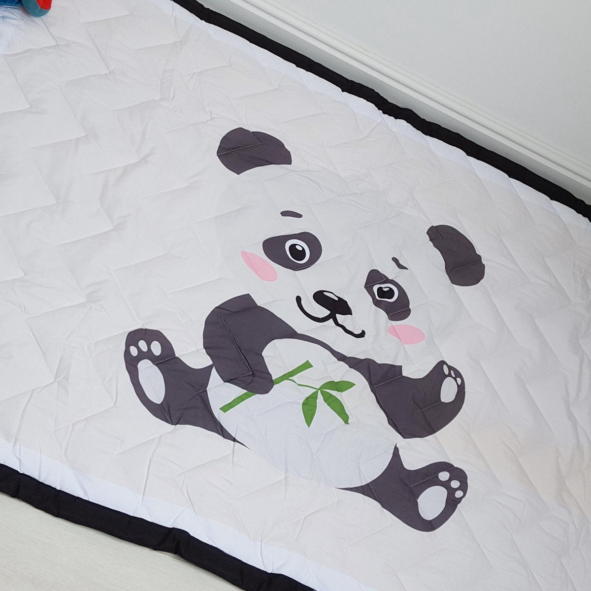 Speelkleed pandabeer 150 x 100 Deluxe EXTRA DIK - Liefboefje - Groot Speelkleed Baby - Speelmat Kinderen - Babymat XL - Kindervloerkleed - Kraamcadeau - Speelkleed Kinderen - 50+ design speelkleden