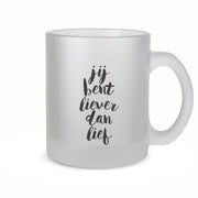 Christelijk Theeglas - Jij Bent Liever dan Lief - DagelijkseBroodkruimels