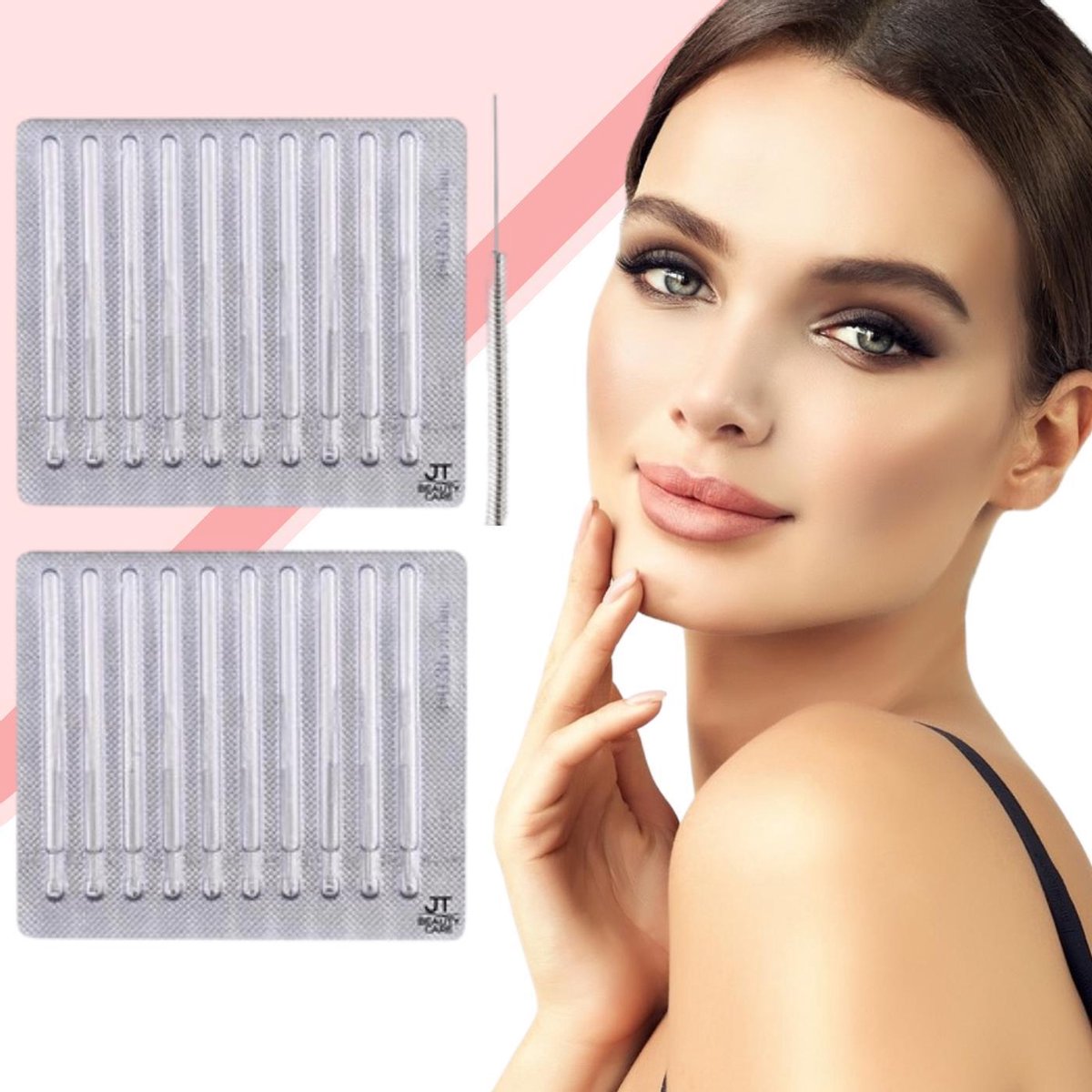 JT Beauty Care Naalden Voor Laser Plasma Pen – 20 Stuks Fijne Naalden