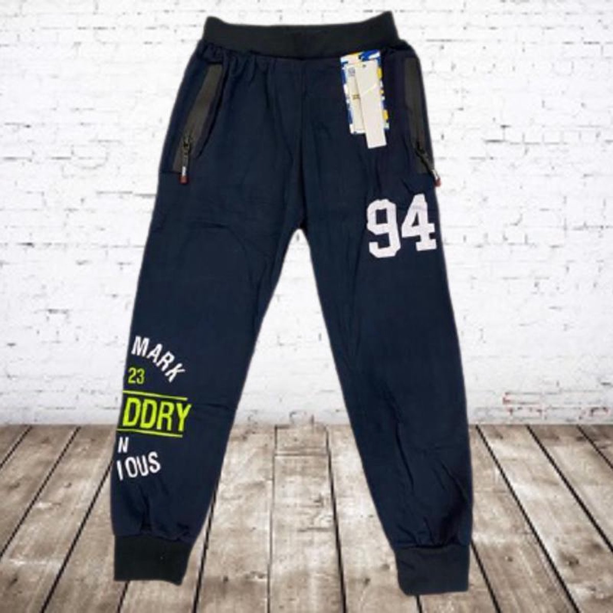 S&C Joggingbroek jongen 94 zwart - 134/140