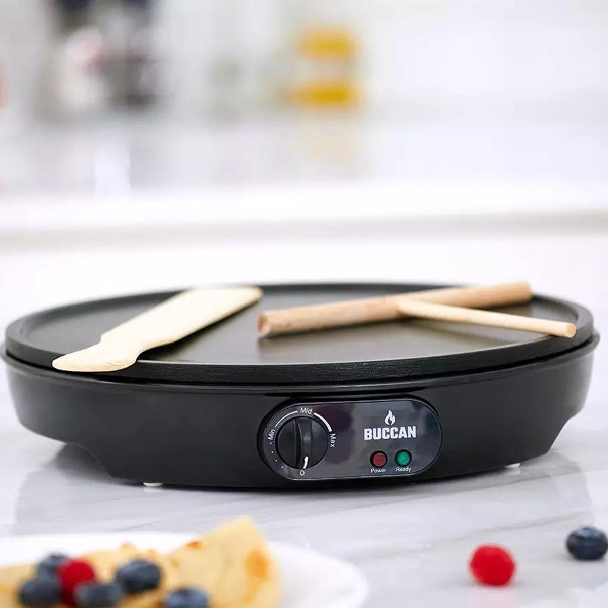 Buccan - crêpe en pannenkoekenmaker - 1000W
