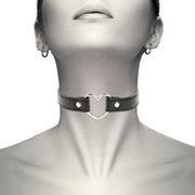 Coquette Hand Crafted Choker Heart 