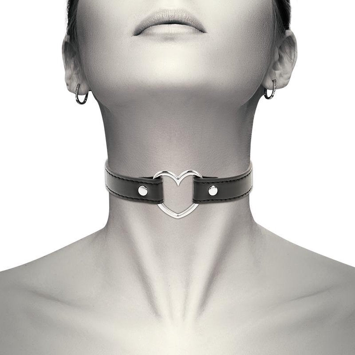 Coquette Hand Crafted Choker Heart 
