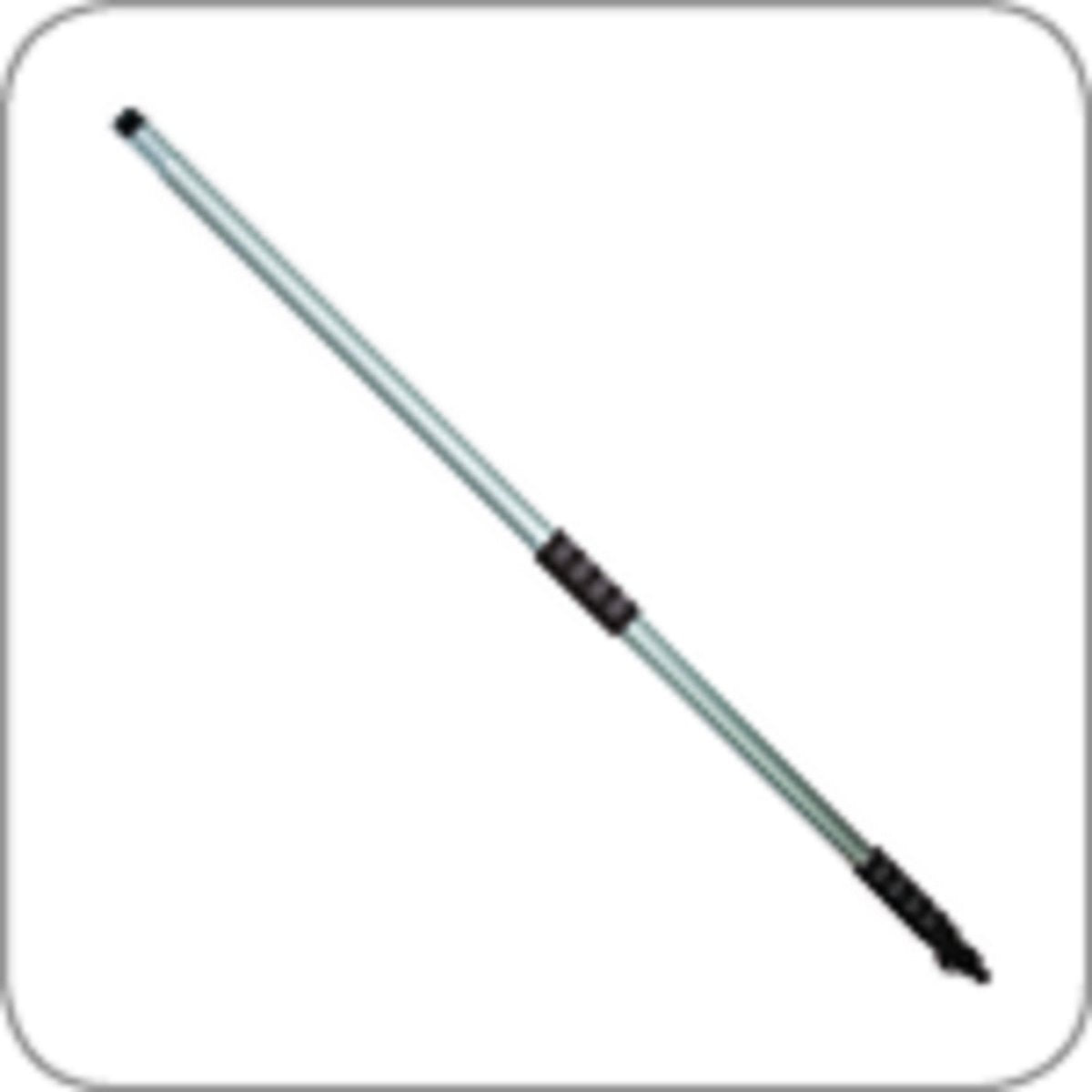 Flipper - Combi Raamwasser met inwasser en raamtrekker 30 cm - Inclusief Waterdoorlaatbare Telescopische steel 160 cm