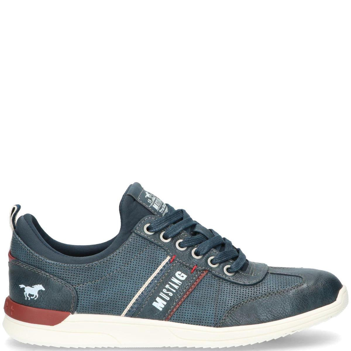 Donkerblauwe Veterschoenen Mustang  Heren 44