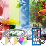 Led strip RGB + 2x koud wit led strip: 70-100 cm complete set