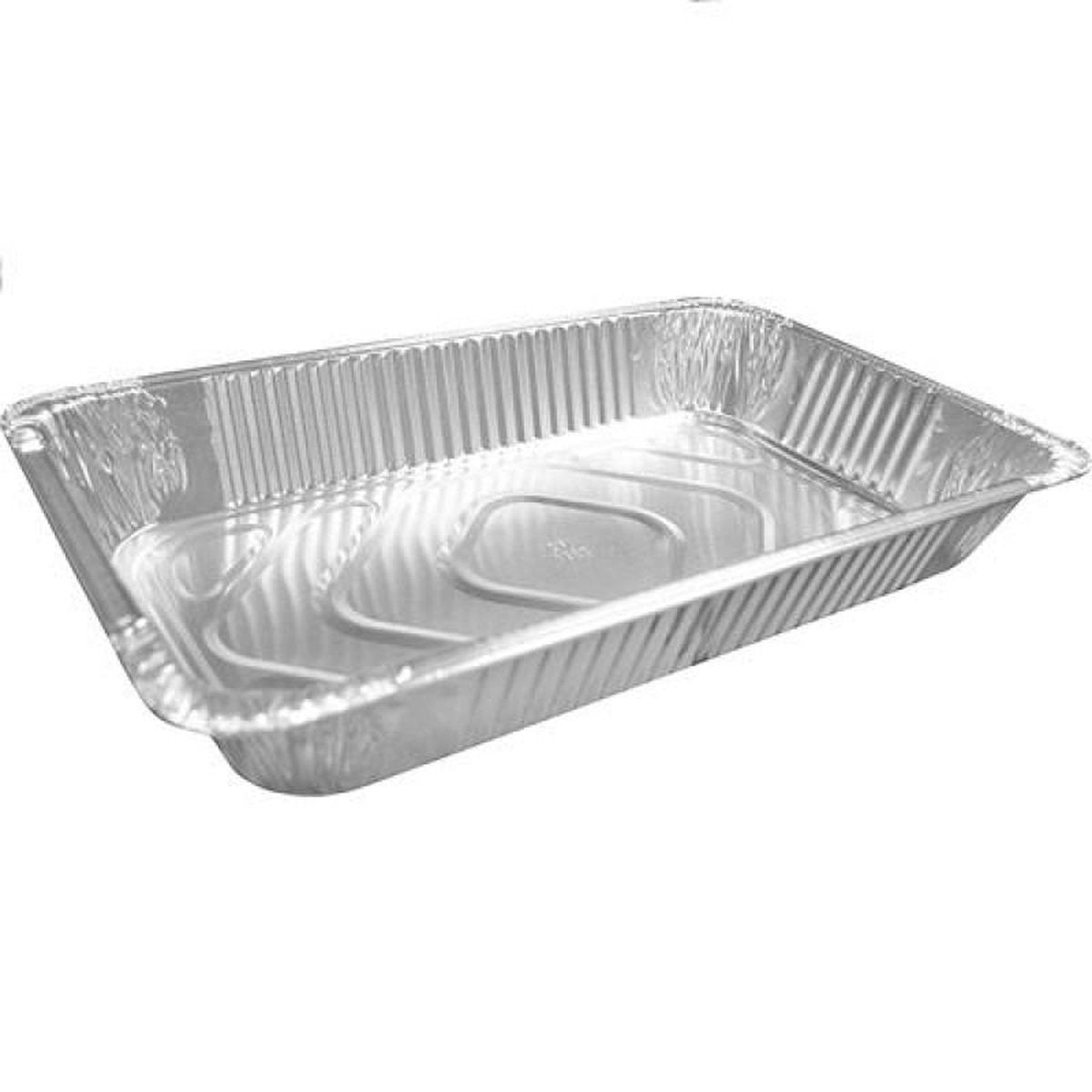 VOORDEELPAK: 5 Pakjes van Aluminium rechthoekige voedsel containers