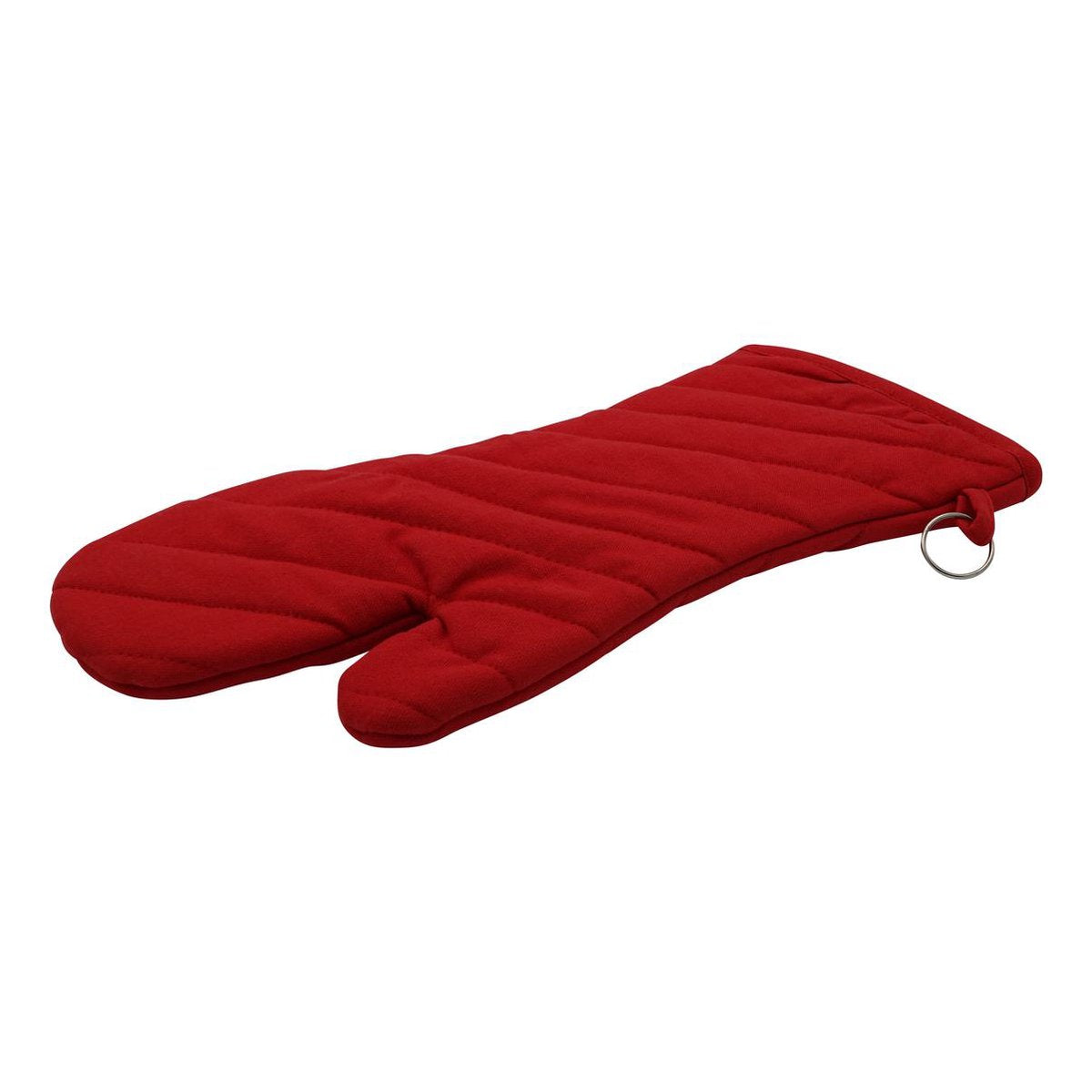 4cookz® katoenen Oven/bbq Handschoen Rood met extra lange mouw