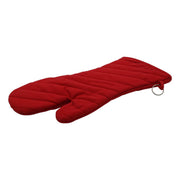 4cookz® katoenen Oven/bbq Handschoen Rood met extra lange mouw