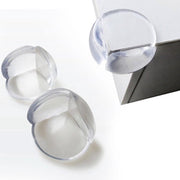 Hoekbeschermers Set van Versteeg® - Siliconen Tafelhoek Beschermers - Tafelhoekjes - Tafel Beschermhoeken - 4 Stuks - Kinderhoek bescherming - Hoekbeschermers tafel - Hoekbeschermers baby - Tafelhoek bescherming - Transparant