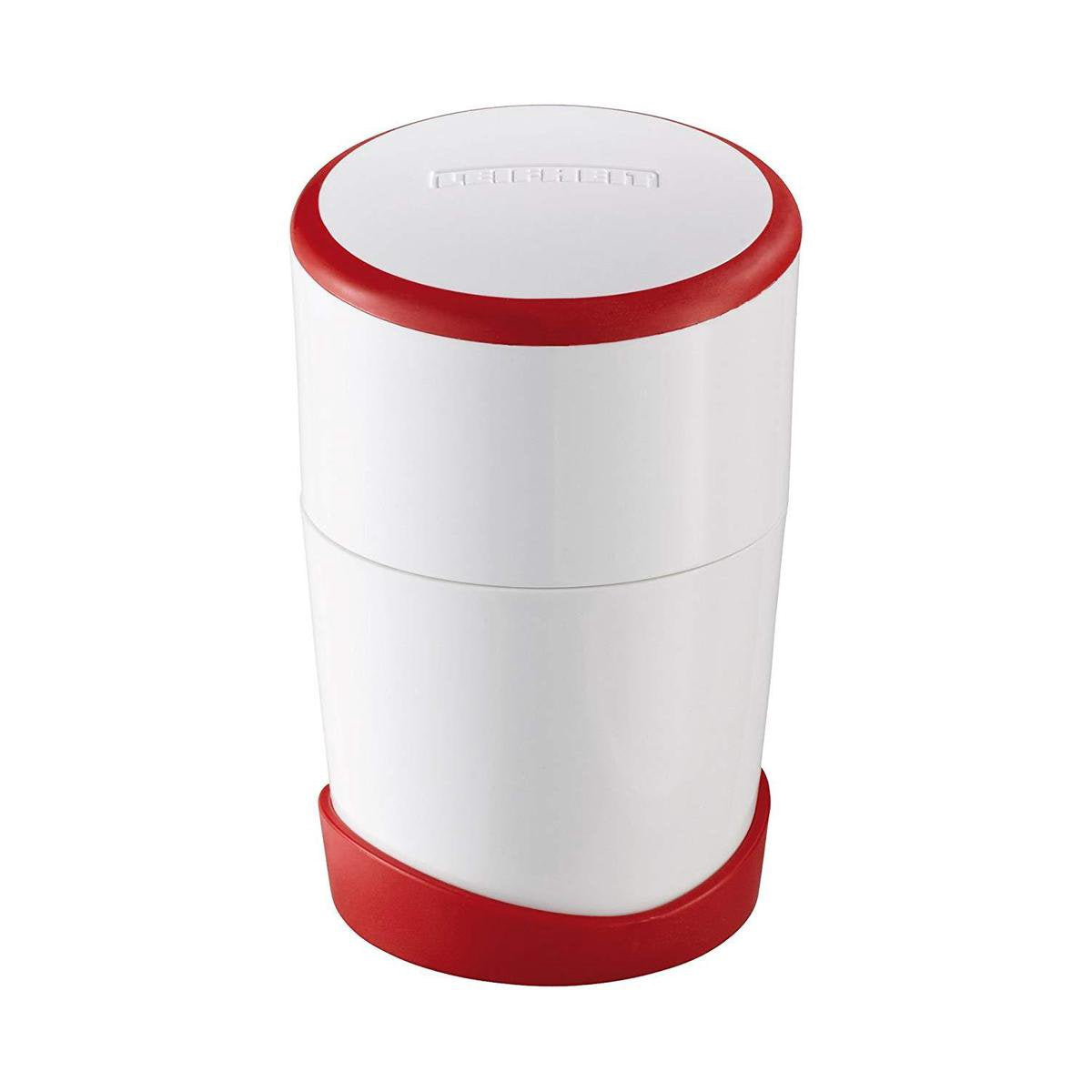 Leifheit Knoflook en Gember Mini Mandoline - Rood Wit