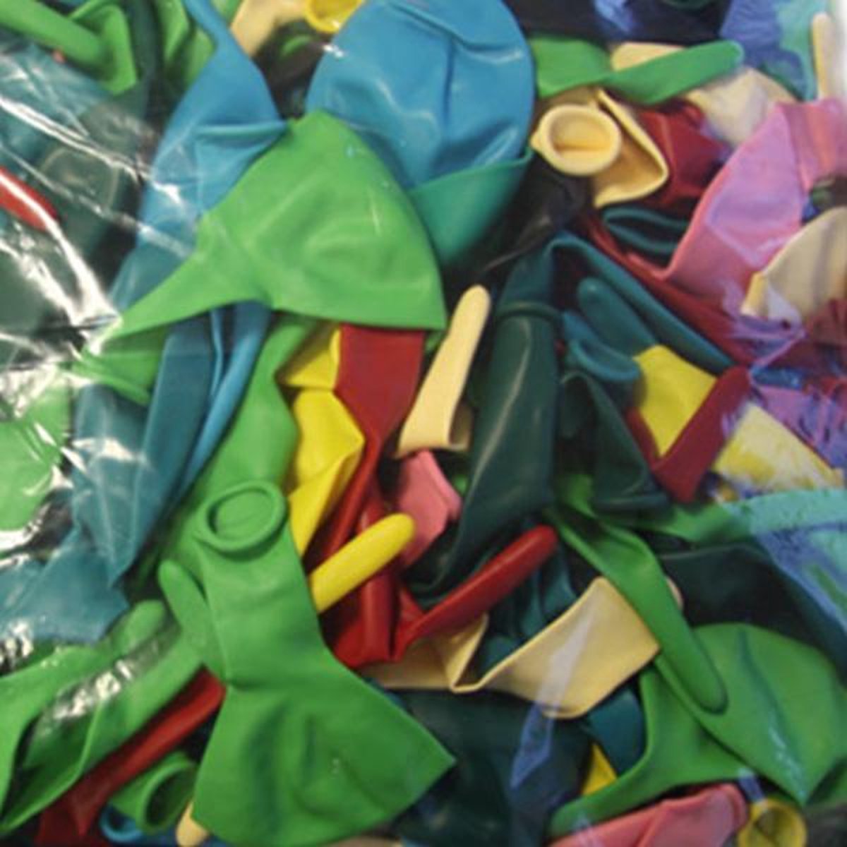 knoopballonnen. diverse kleuren. 20 stuks