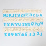 FMM Alfabet & Cijfer Tappits Hoofdletters Art Deco