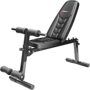 Sportstech halterbank BRT500 - inklapbaar fitnessapparaat - halter bench - buiktrainer - rugtrainer