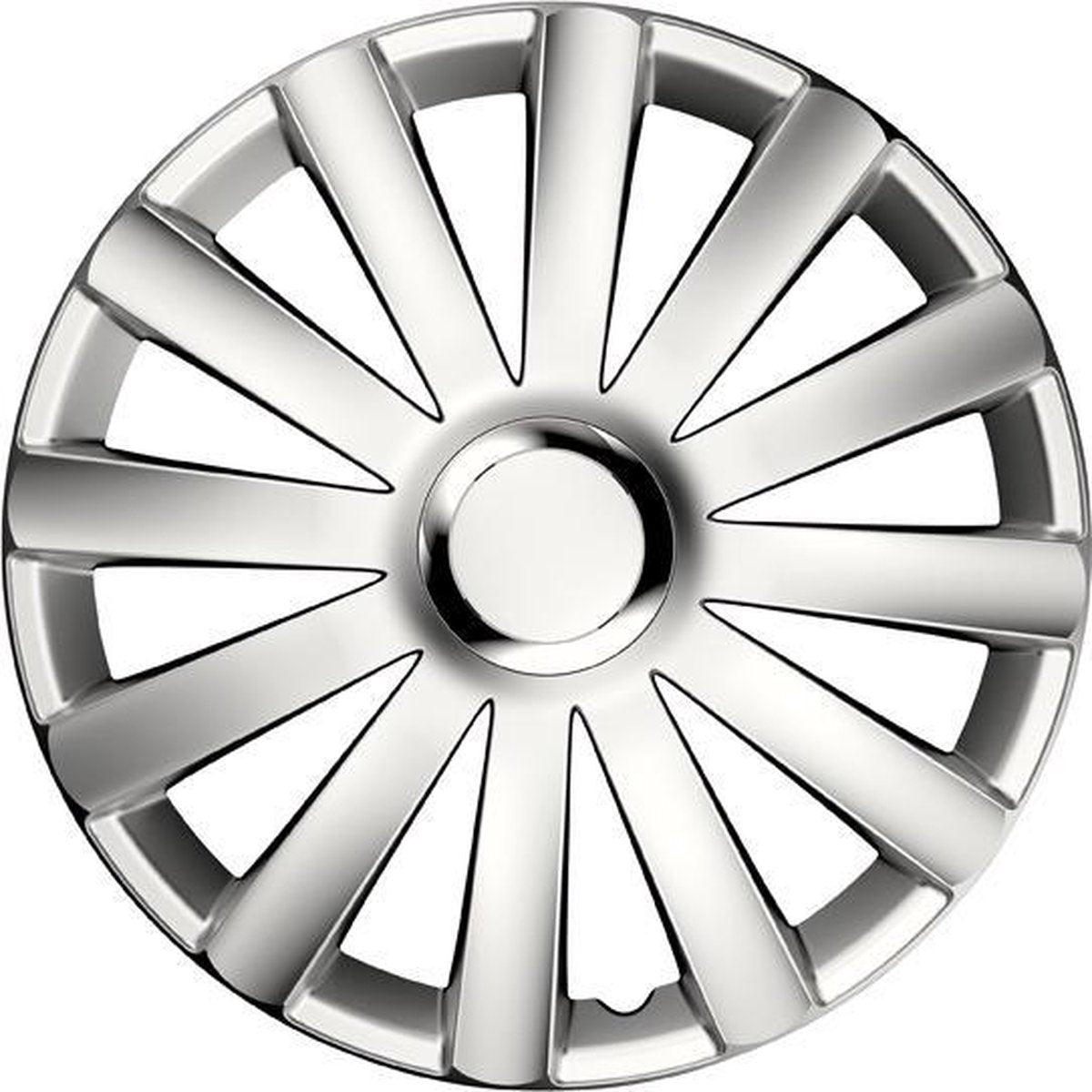Autostyle Wieldoppen 15 inch Spyder Wit - ABS