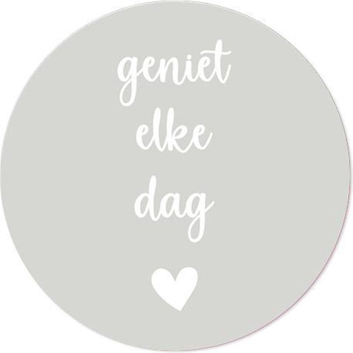 Label2X Sticker geniet elke dag 10st. - Default Title