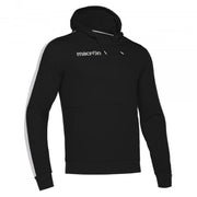 Macron Ska Hoodie - Unisex - Zwart/Wit - Maat XL