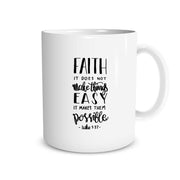 Christelijke Mok - Luke 1:37 - DagelijkseBroodkruimels
