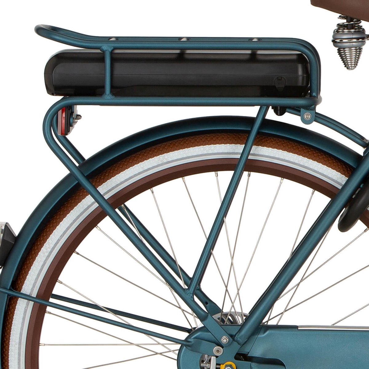 Cortina achterdrager E-U4 Bafang irish blue matt 170mm