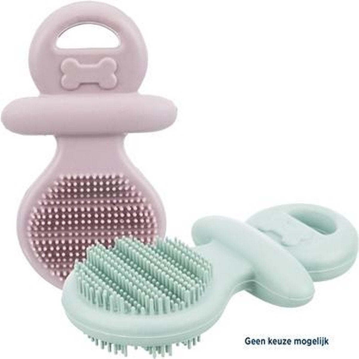 Trixie junior fopspeen natuurrubber assorti 9 cm