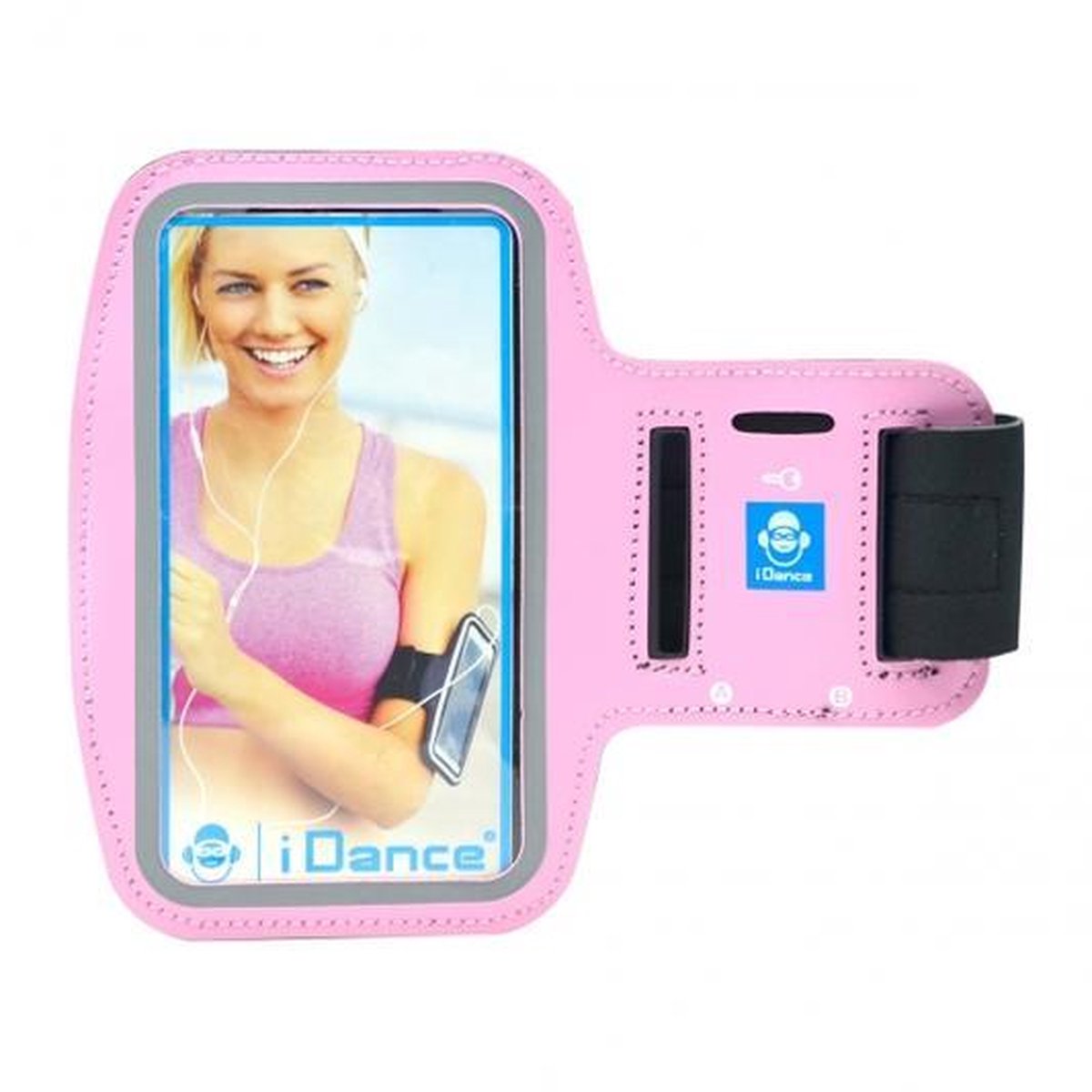 i Dance Hardloop Armband - telefoonhouder - Roze - Universeel - Verstelbaar