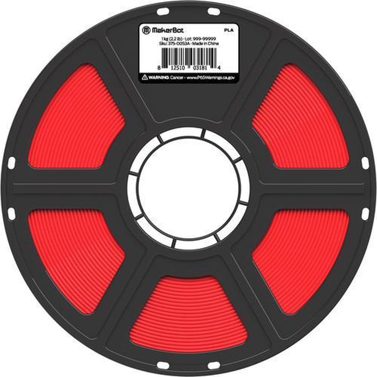 MakerBot Sketch PLA Filament Red (1kg