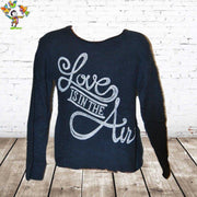 s&C Trui Love dblauw - 146/152