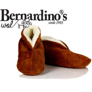 Bernardino Spaanse  Sloffen Unisex - cognac - Maat 42 - 100% wol