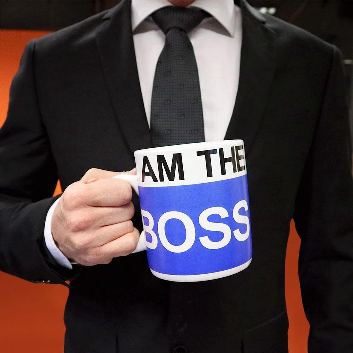 MikaMax Boss Beker XL - Mok met Tekst - Big Boss - 0