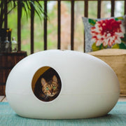 SinDesign Poopoopeedo Kattenbak - Wit - Ovaal