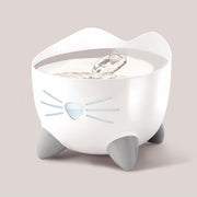 Catit Pixi Fountain Rvs - Kattendrinkbak - 20x20x16 cm Wit