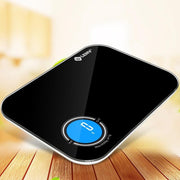 Digitale Keuken Weegschaal Glazen Weegplateau 8000g (8kg) - Zwart