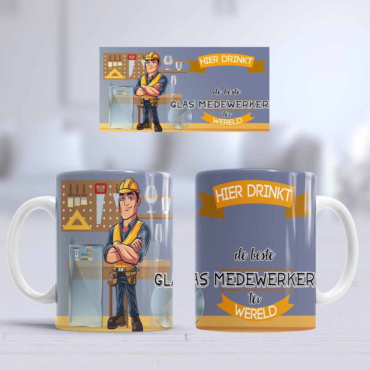 Mok Glas Medewerker