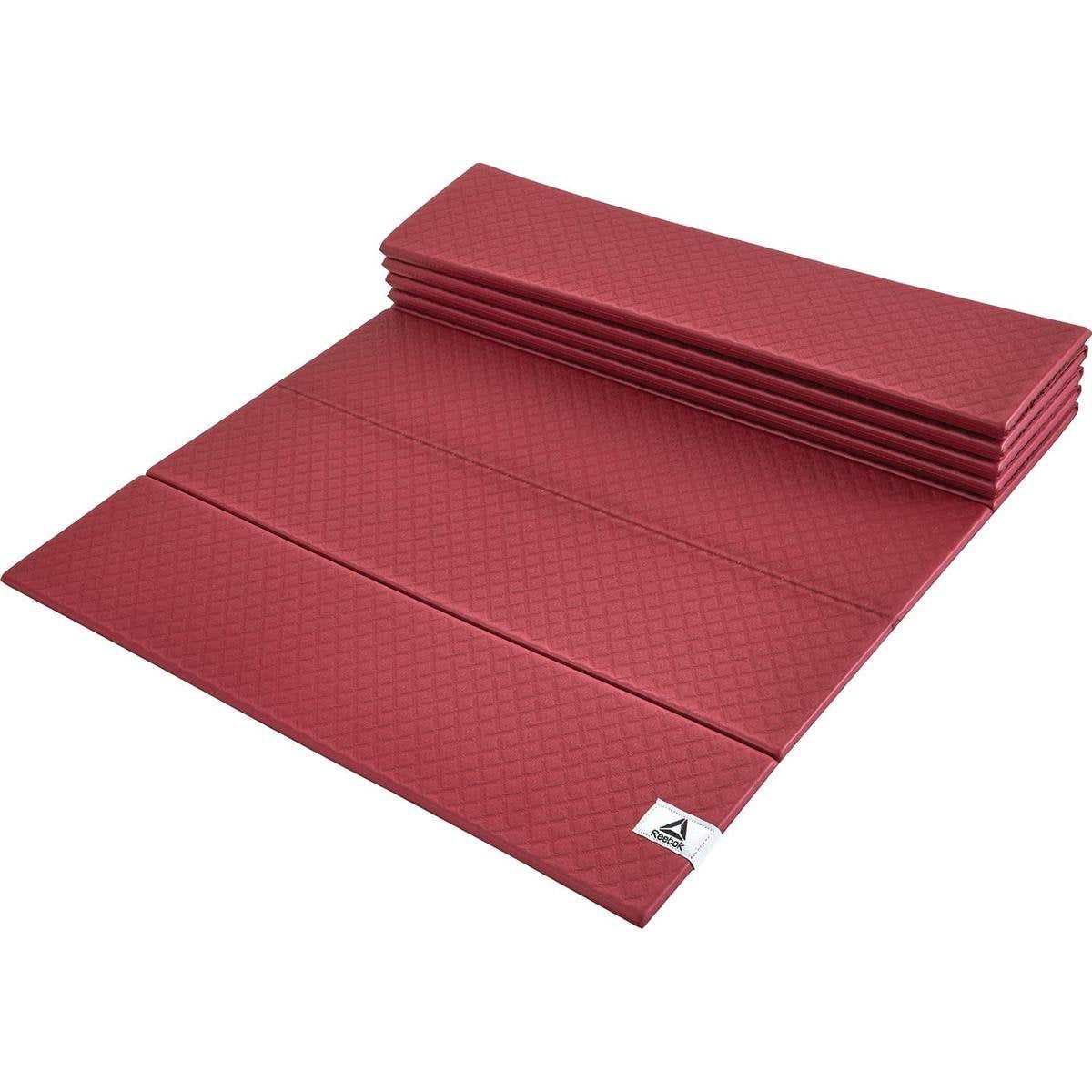 Reebok Yoga mat 6 mm Wijnrood Folded