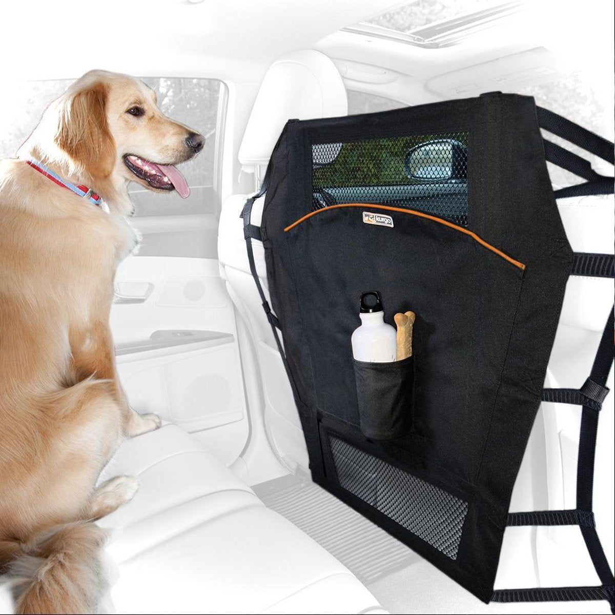 Kurgo - Backseat Barrier - Black