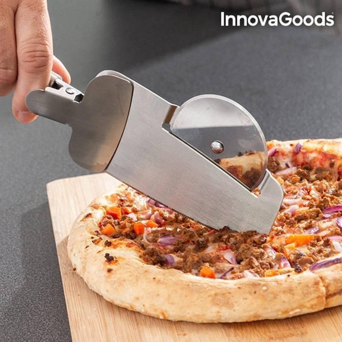 Innovagoods 4 in 1 Nice Slice Pizzasnijder
