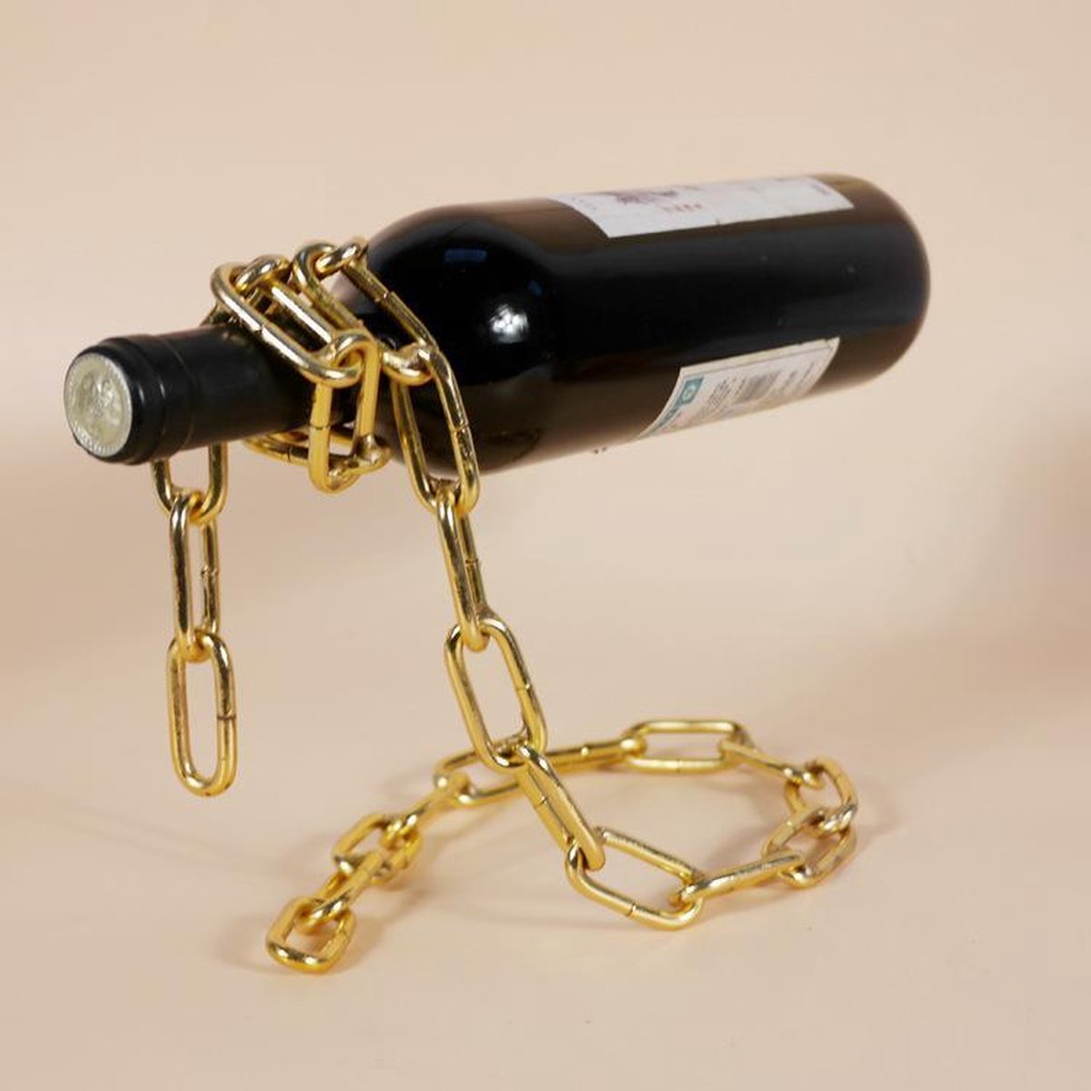 Wijnrek- wijnrek metaal- wijnrek- woonaccessoires- woondecoratie