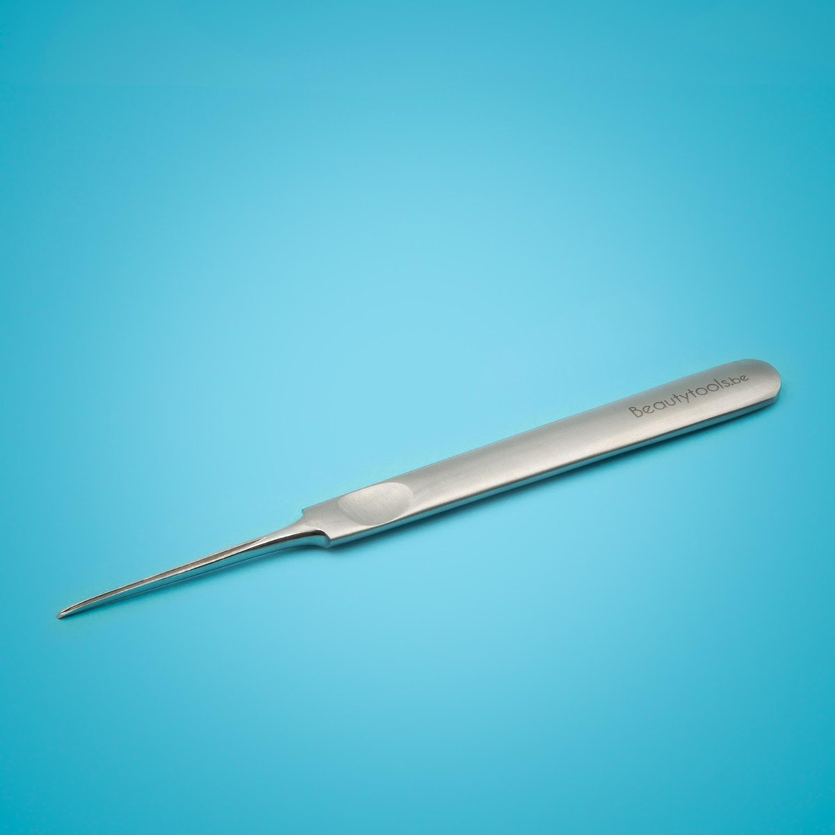 Beautytools INOX Pedicure Holle Beitel met Fijne Gleuf 0.8 mm - Eksteroog/Likdoorn Verwijderaar - Ergonomische handvat 15 cm (NC-0430)
