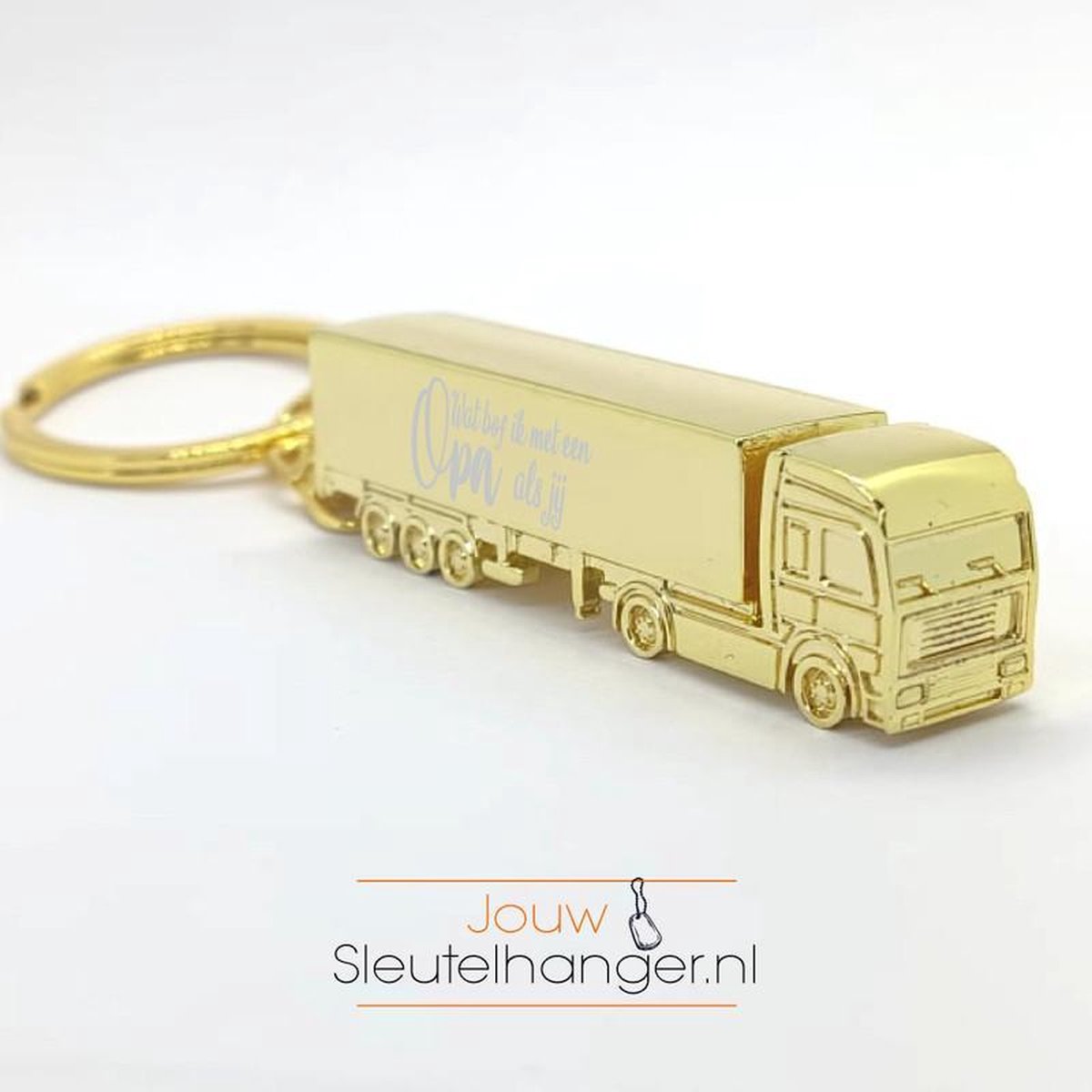 Vrachtwagen Sleutelhanger - Wat Bof Ik Met Een Opa Als Jij