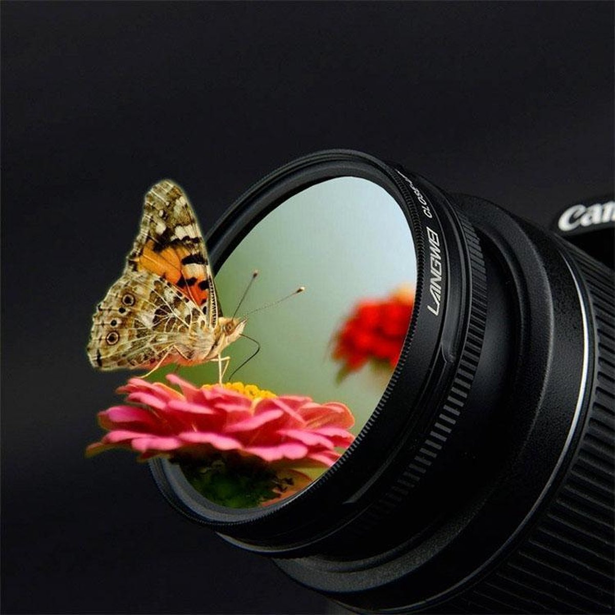 55mm Close up Filter Macro +8 Langwei camera lens filter