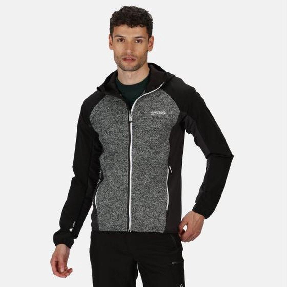 Garn softshell-wandeljas van Regatta met capuchon voor heren