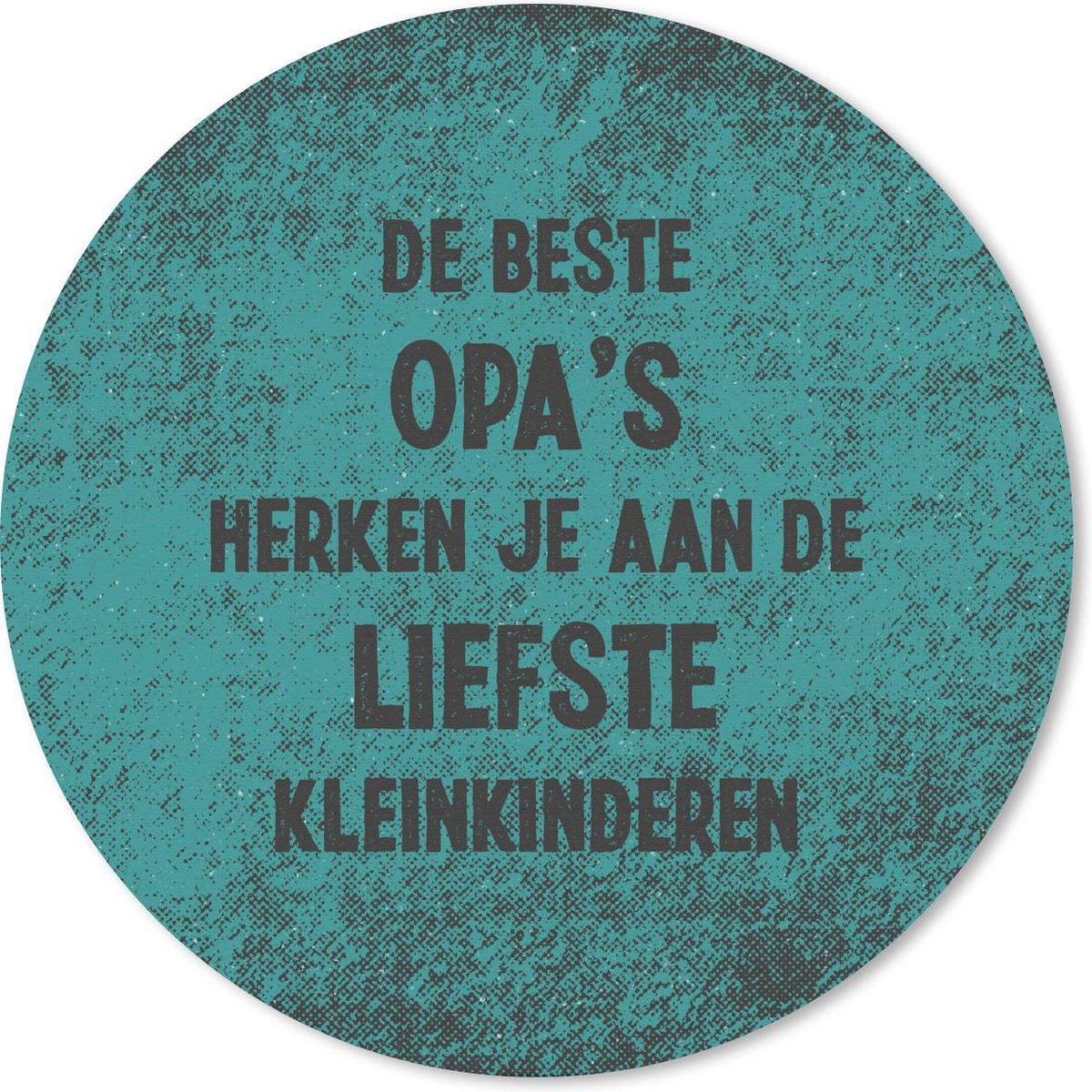 Muismat - Mousepad - Vaderdag geschenk - Opa - Quote - 30x30 cm