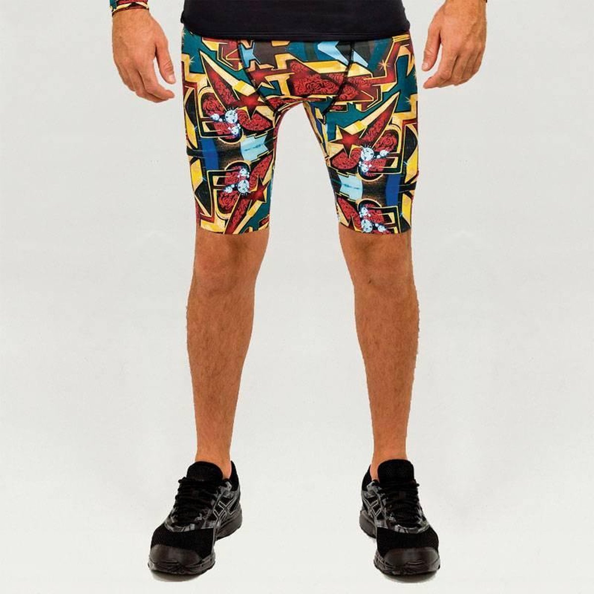Heren – Hardloopbroek  – Design ParizOne – Maat XL