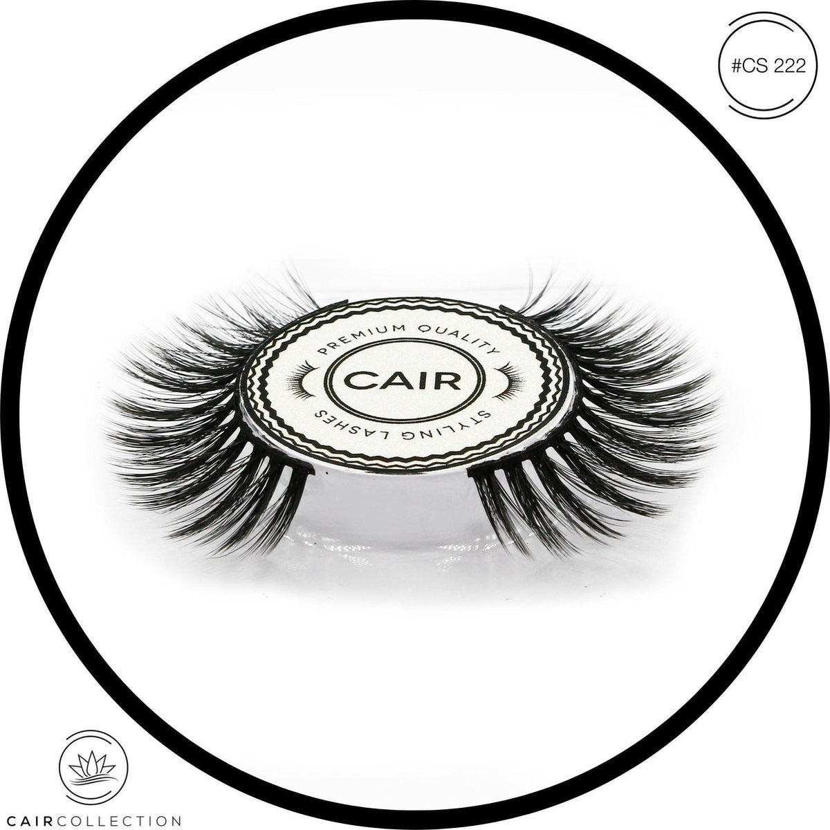 CAIRSTYLING CS#222 - Premium Professional Styling Lashes - Wimperverlenging - Synthetische Kunstwimpers - False Lashes Cruelty Free / Vegan