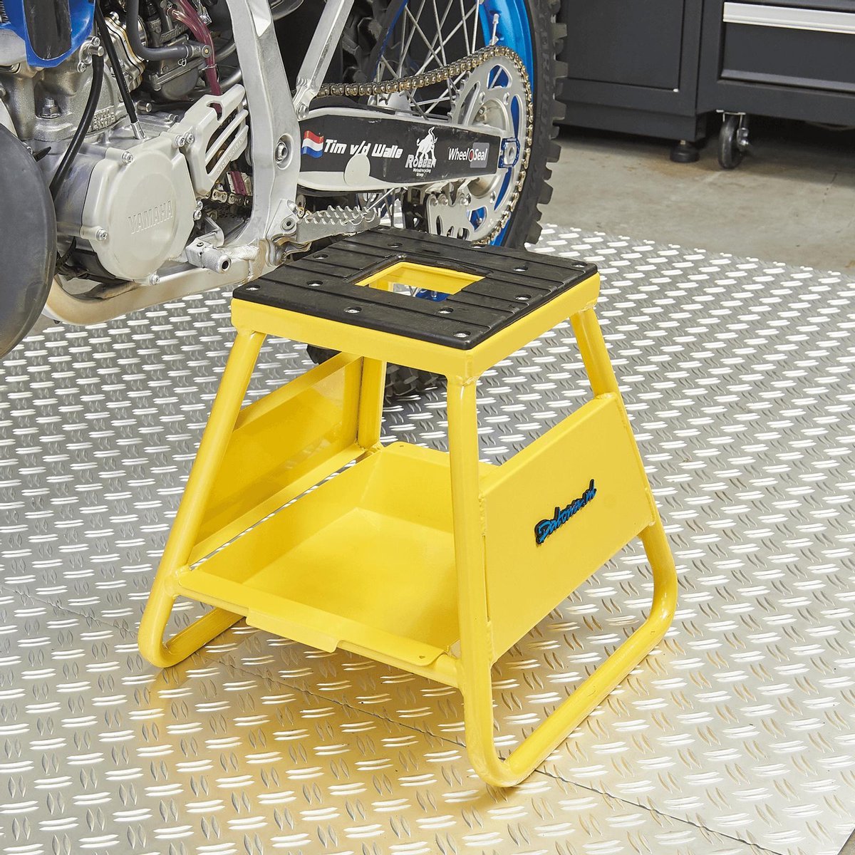 Datona® MX-stand voor Suzuki motoren - Geel