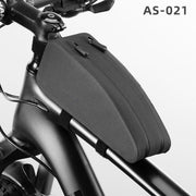 Baymate Fietstas Waterdichte Fietsen Top Voorbuis Frame Tas Grote Capaciteit MTB Road Fietstas Zwart Fietsaccessoires AS-021 1L