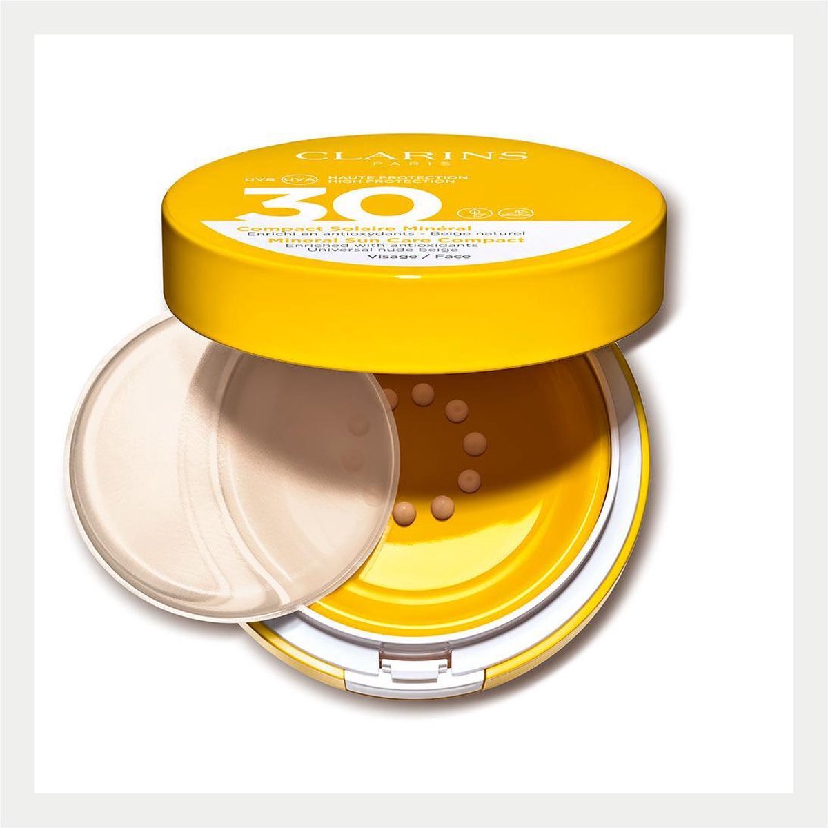Clarins Mineral Sun Care Compact Face SPF 30 Zonnecrème 15 gr