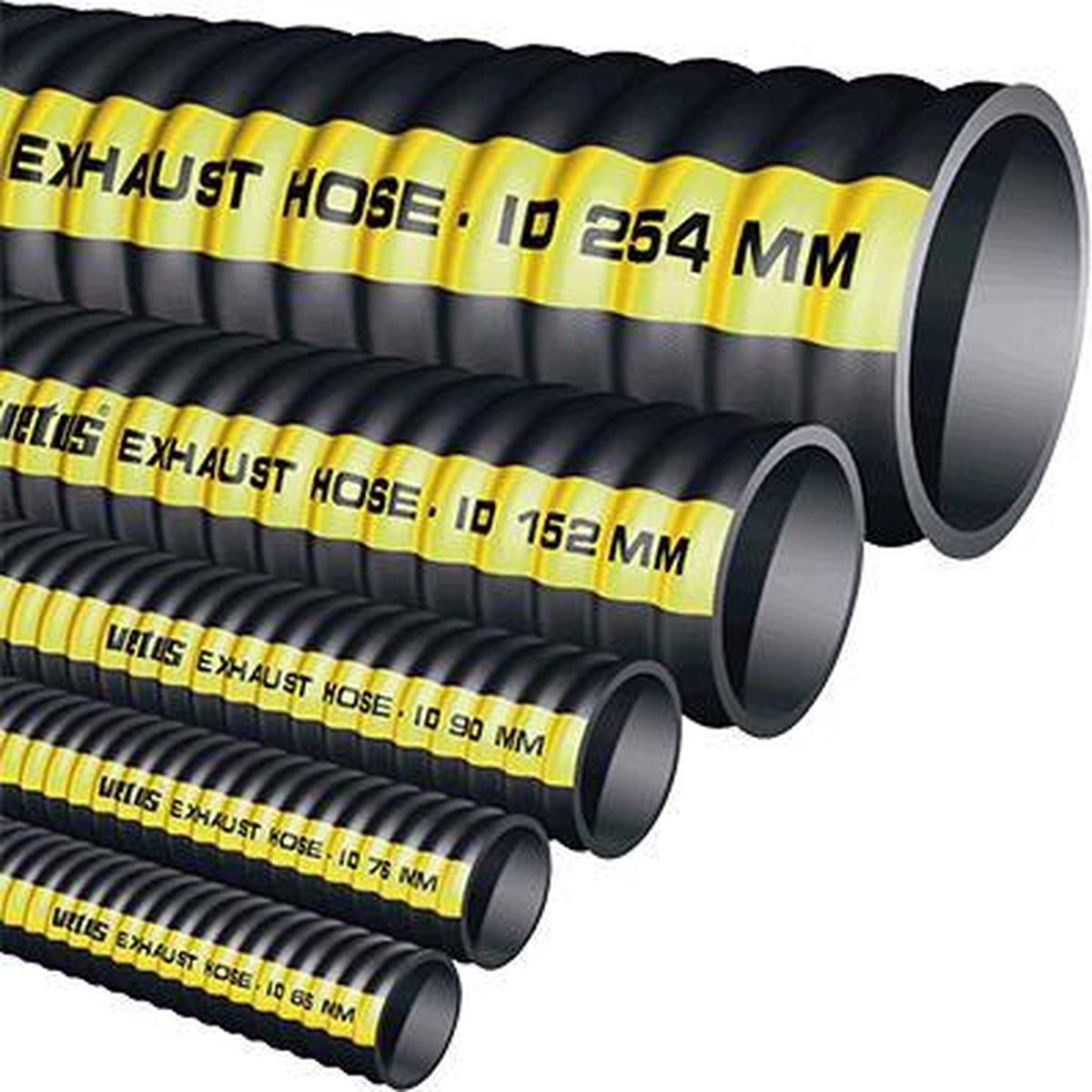 VETUS rubberen Uitlaatslang Ø90mm (3 1/2")